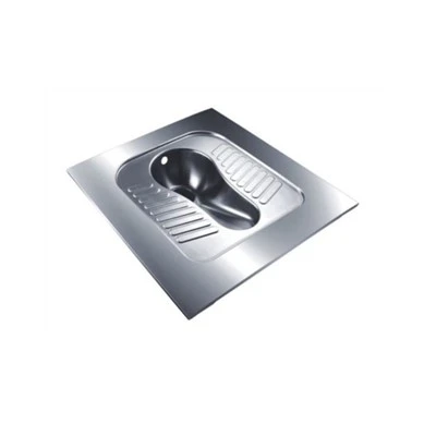 Rostfritt stål Pland Toalett Squat Pan